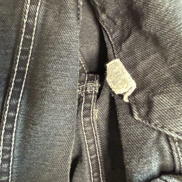 1970s Vintage Black Levi Jacket - Naturally Distressed - XS - Picture 9 of 16